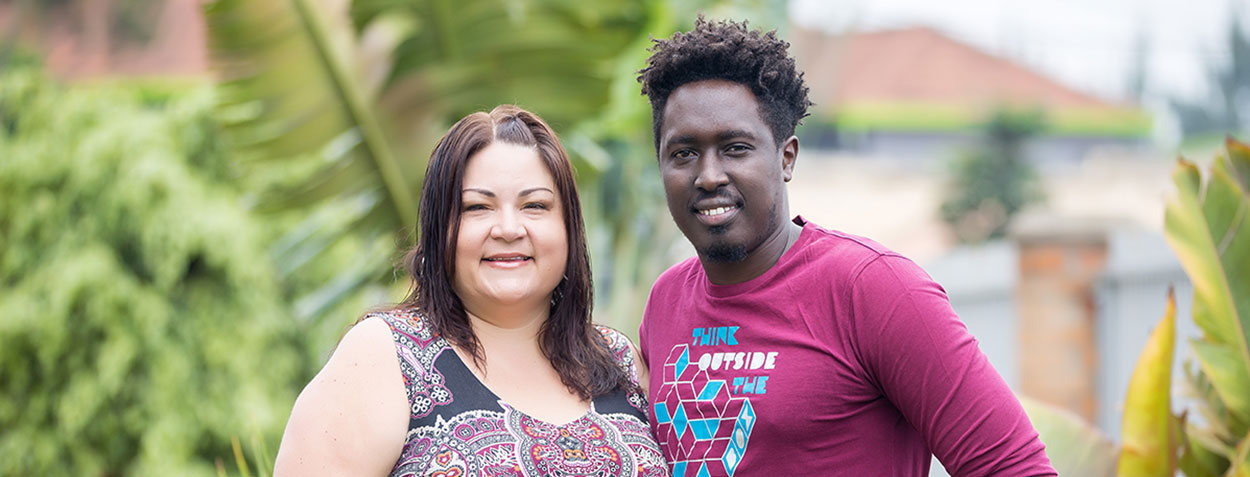 Kelly and Celo Johnson-Gahaya