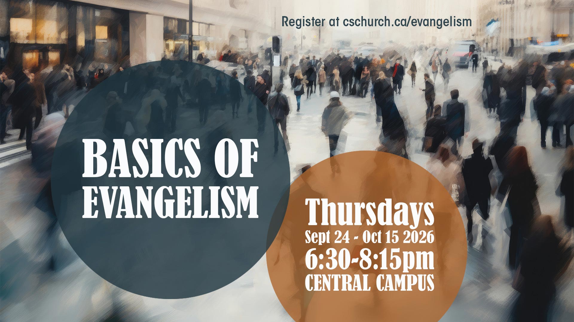 Image for Basics of Evangelism