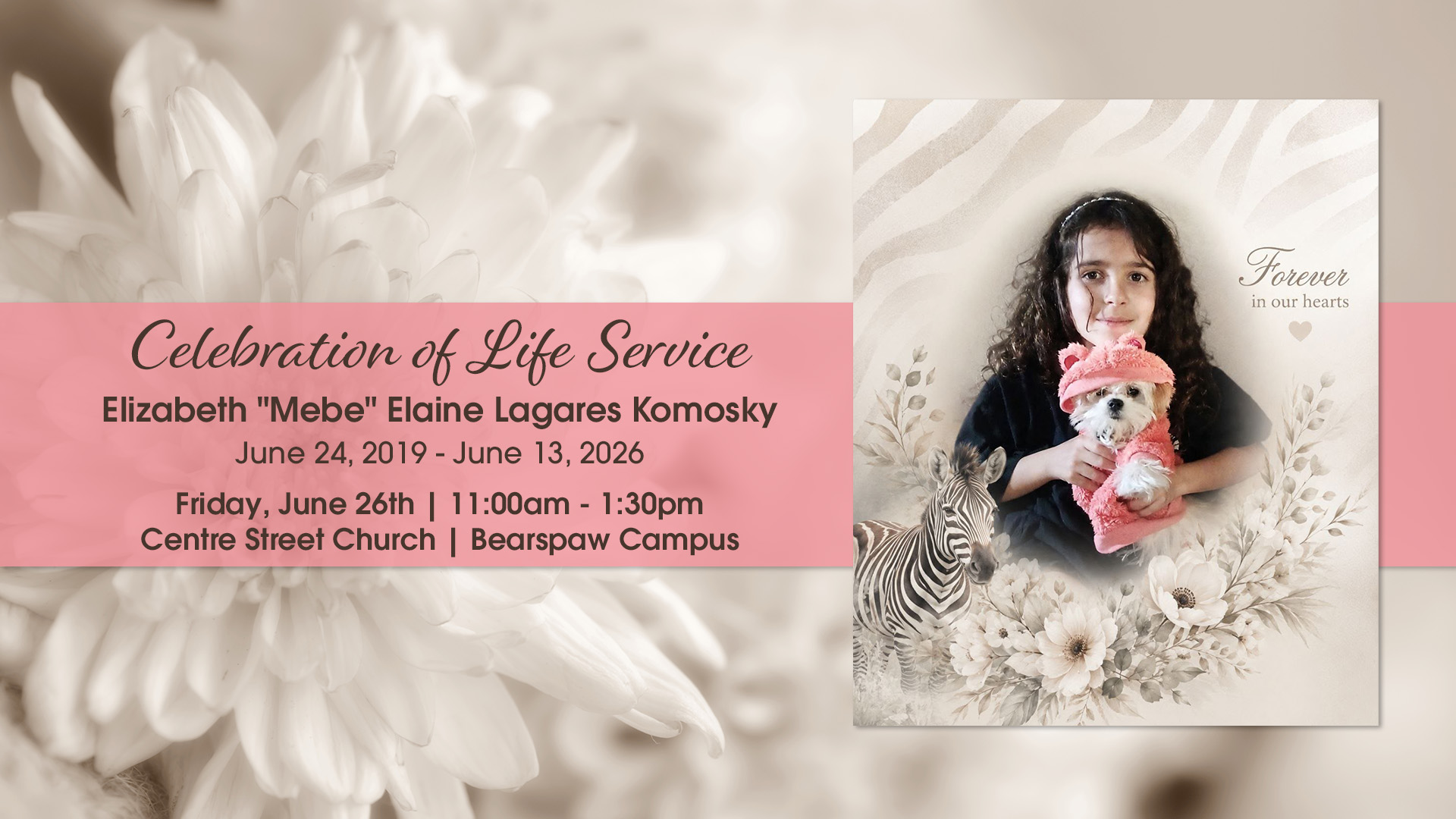 Image for Celebration of Life | Elizabeth 