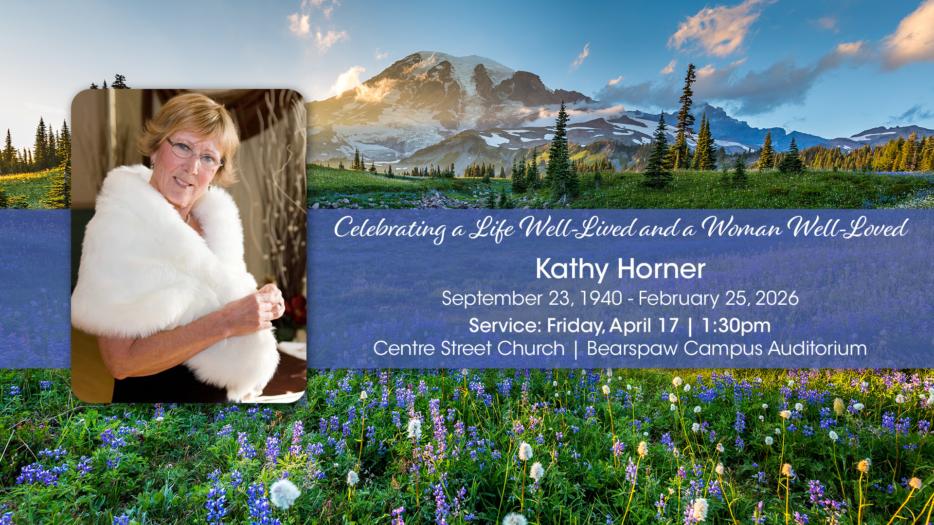 Image for Celebration of Life | Kathy Horner