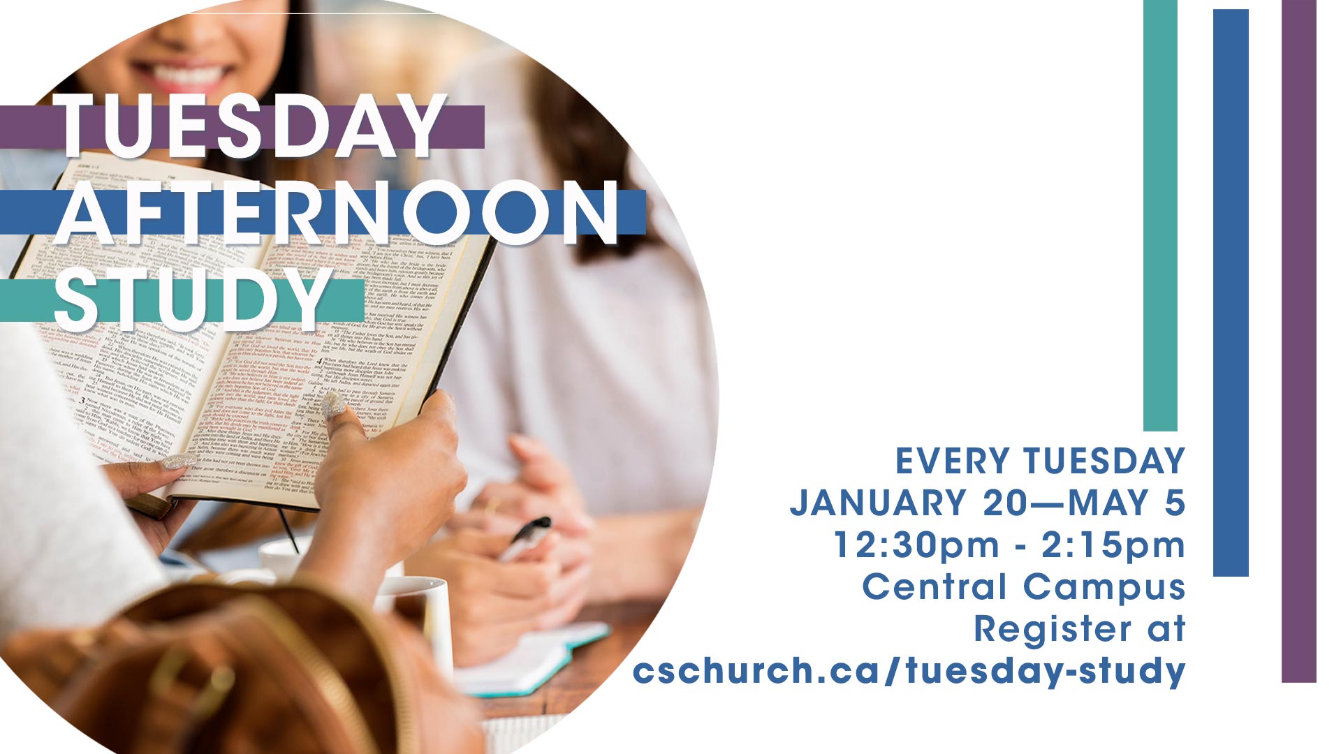 Image for Tuesday Afternoon Study